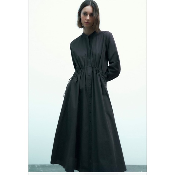 Zara Dresses & Skirts - NWT adjustable waist midi dress